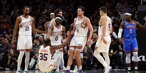 starting lineup for phoenix suns tonight